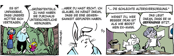 Cartoon, zwischen 40 und 90k