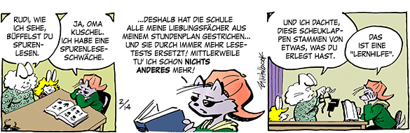 Cartoon, zwischen 40 und 90k