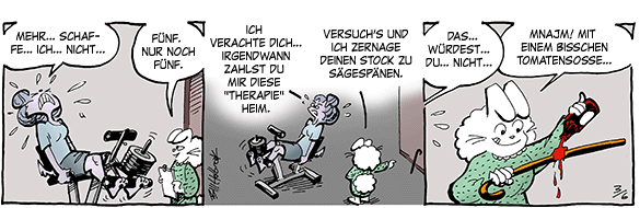 Cartoon, zwischen 40 und 90k