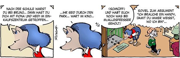 Cartoon, zwischen 40 und 90k