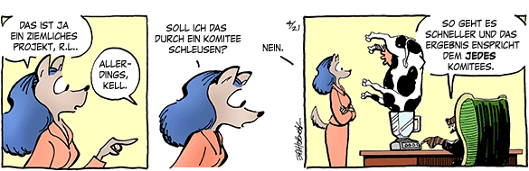 Cartoon, zwischen 40 und 90k