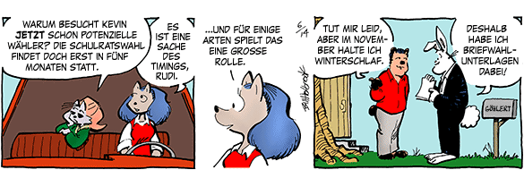 Cartoon, zwischen 40 und 90k