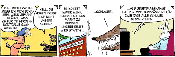 Cartoon, zwischen 40 und 90k