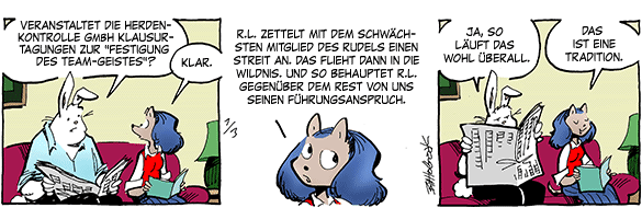 Cartoon, zwischen 40 und 90k