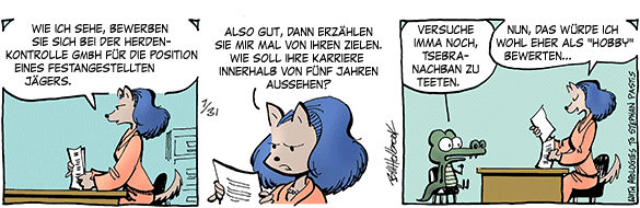 Cartoon, zwischen 40 und 90k