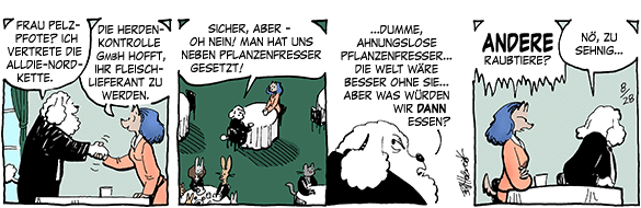 Cartoon, zwischen 40 und 90k