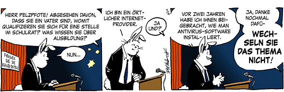 Cartoon, zwischen 40 und 90k