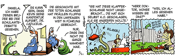 Cartoon, zwischen 40 und 90k