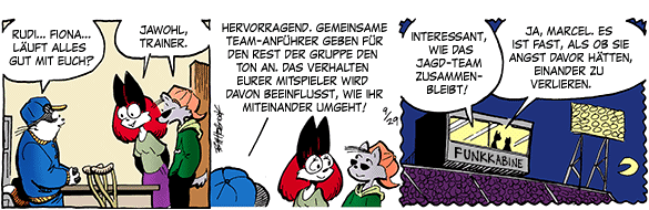 Cartoon, zwischen 40 und 90k