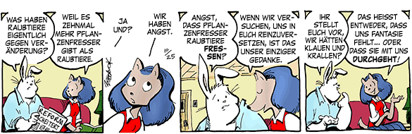 Cartoon, zwischen 40 und 90k