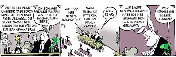 Cartoon, zwischen 40 und 90k