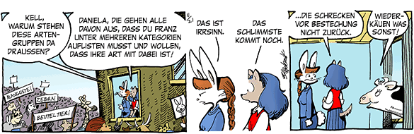 Cartoon, zwischen 40 und 90k