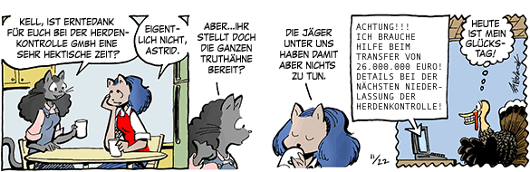 Cartoon, zwischen 40 und 90k