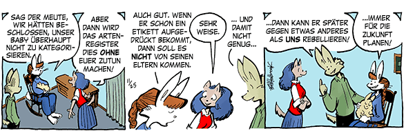 Cartoon, zwischen 40 und 90k