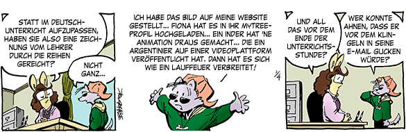 Cartoon, zwischen 40 und 90k