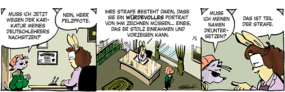 Cartoon, zwischen 40 und 90k