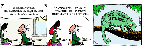 Cartoon, zwischen 40 und 90k