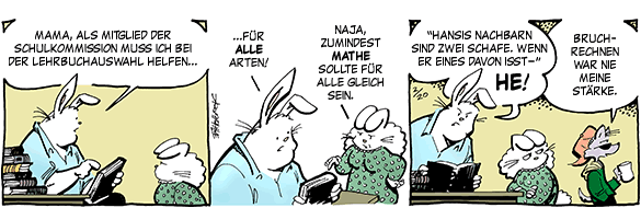 Cartoon, zwischen 40 und 90k