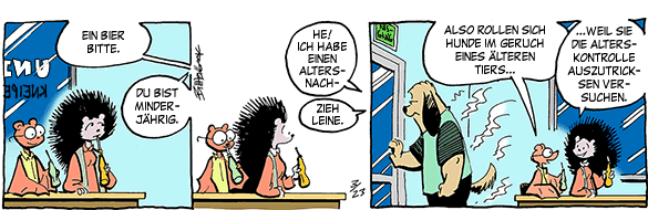 Cartoon, zwischen 40 und 90k