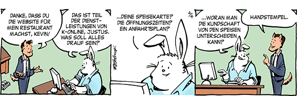 Cartoon, zwischen 40 und 90k