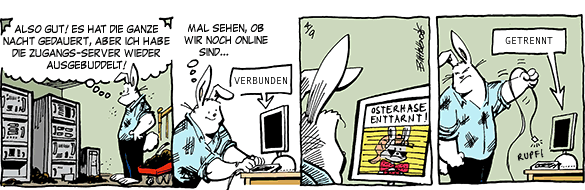 Cartoon, zwischen 40 und 90k