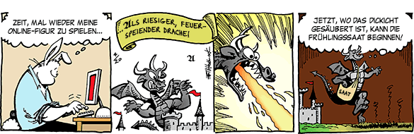 Cartoon, zwischen 40 und 90k