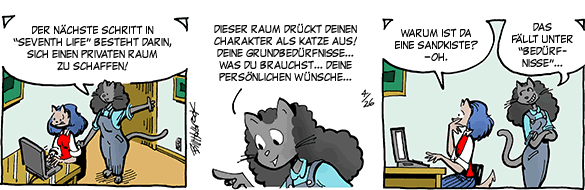 Cartoon, zwischen 40 und 90k