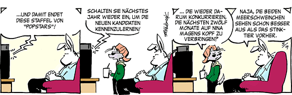 Cartoon, zwischen 40 und 90k