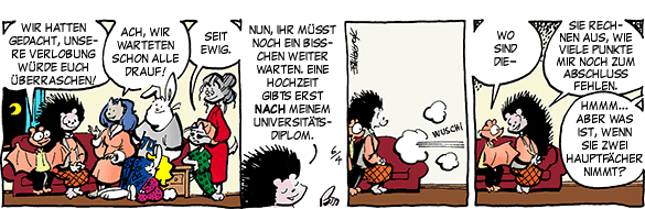 Cartoon, zwischen 40 und 90k