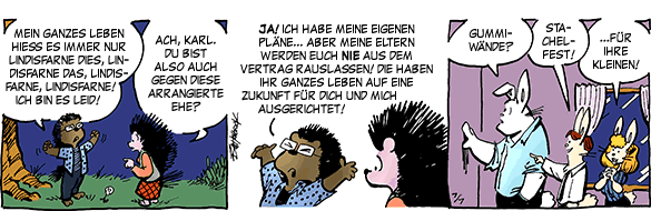 Cartoon, zwischen 40 und 90k