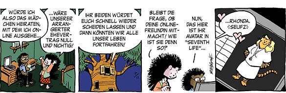 Cartoon, zwischen 40 und 90k