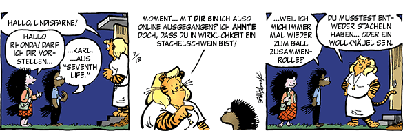 Cartoon, zwischen 40 und 90k