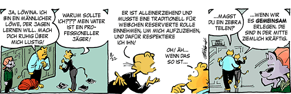 Cartoon, zwischen 40 und 90k