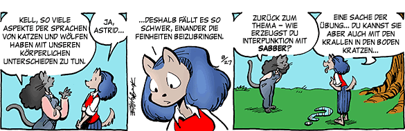 Cartoon, zwischen 40 und 90k