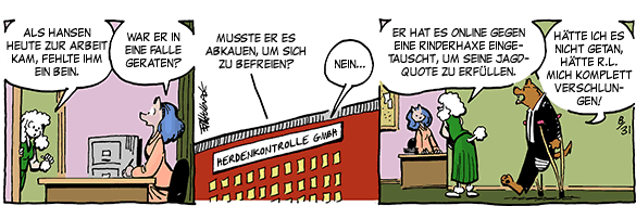 Cartoon, zwischen 40 und 90k