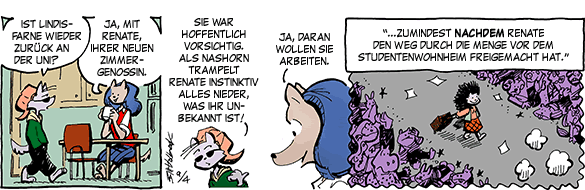 Cartoon, zwischen 40 und 90k