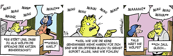 Cartoon, zwischen 40 und 90k