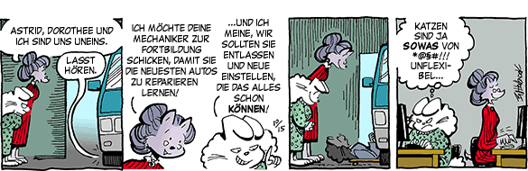 Cartoon, zwischen 40 und 90k