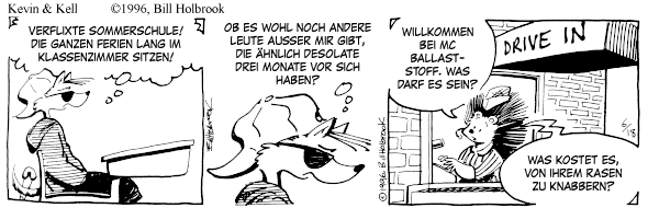 Cartoon, zwischen 40 und 90k