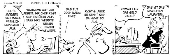 Cartoon, zwischen 40 und 90k