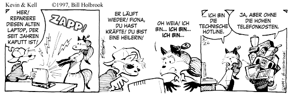 Cartoon, zwischen 40 und 90k