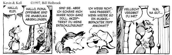 Cartoon, zwischen 40 und 90k