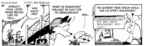 Cartoon, zwischen 40 und 90k