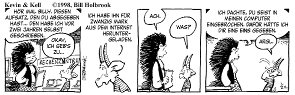 Cartoon, zwischen 40 und 90k